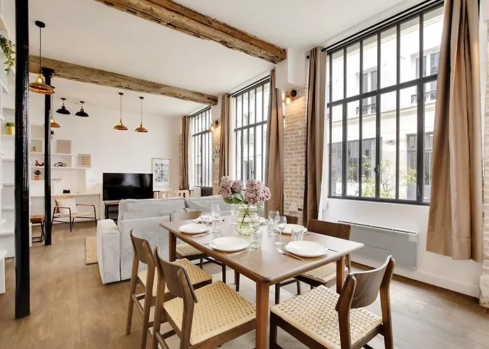 Apartmán Magnifique Loft 6p Proche Bastille