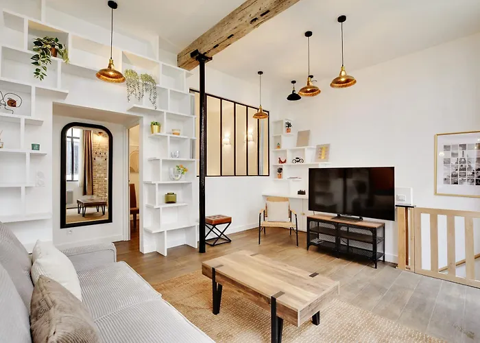 Magnifique Loft 6p Proche Bastille Apartmán *